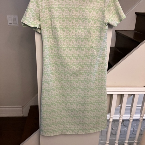 Chic Mint Patterned Mini Dress - Picture 4 of 7